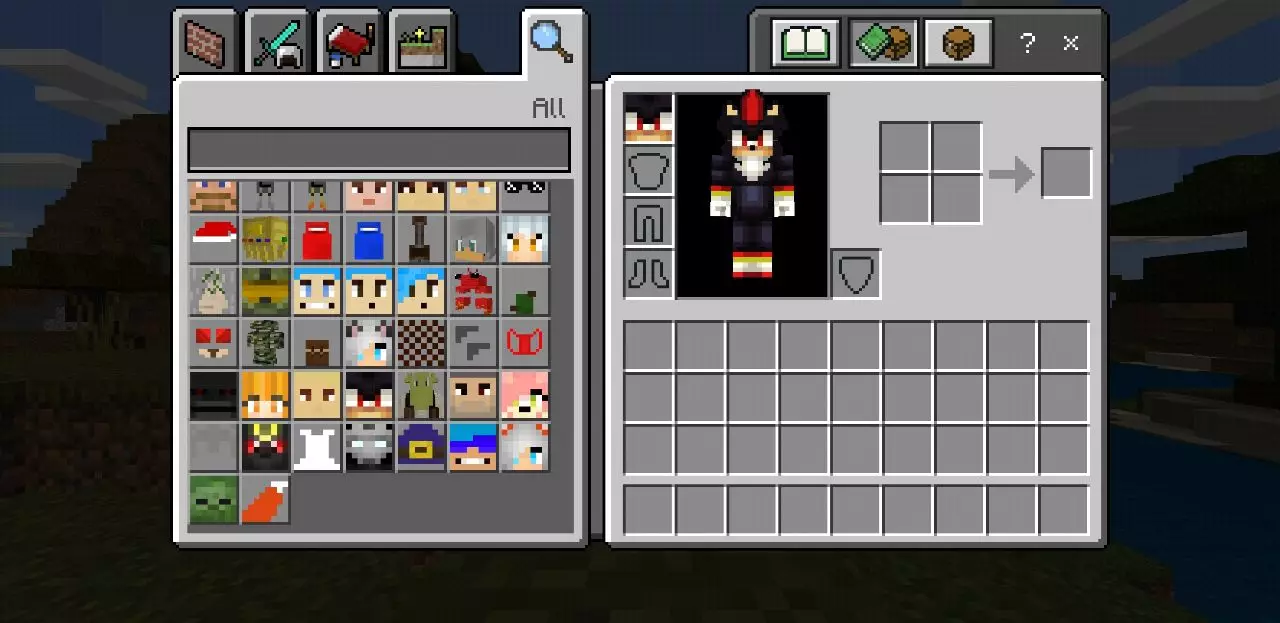 Abilities from 4D Skins Mod for Minecraft PE