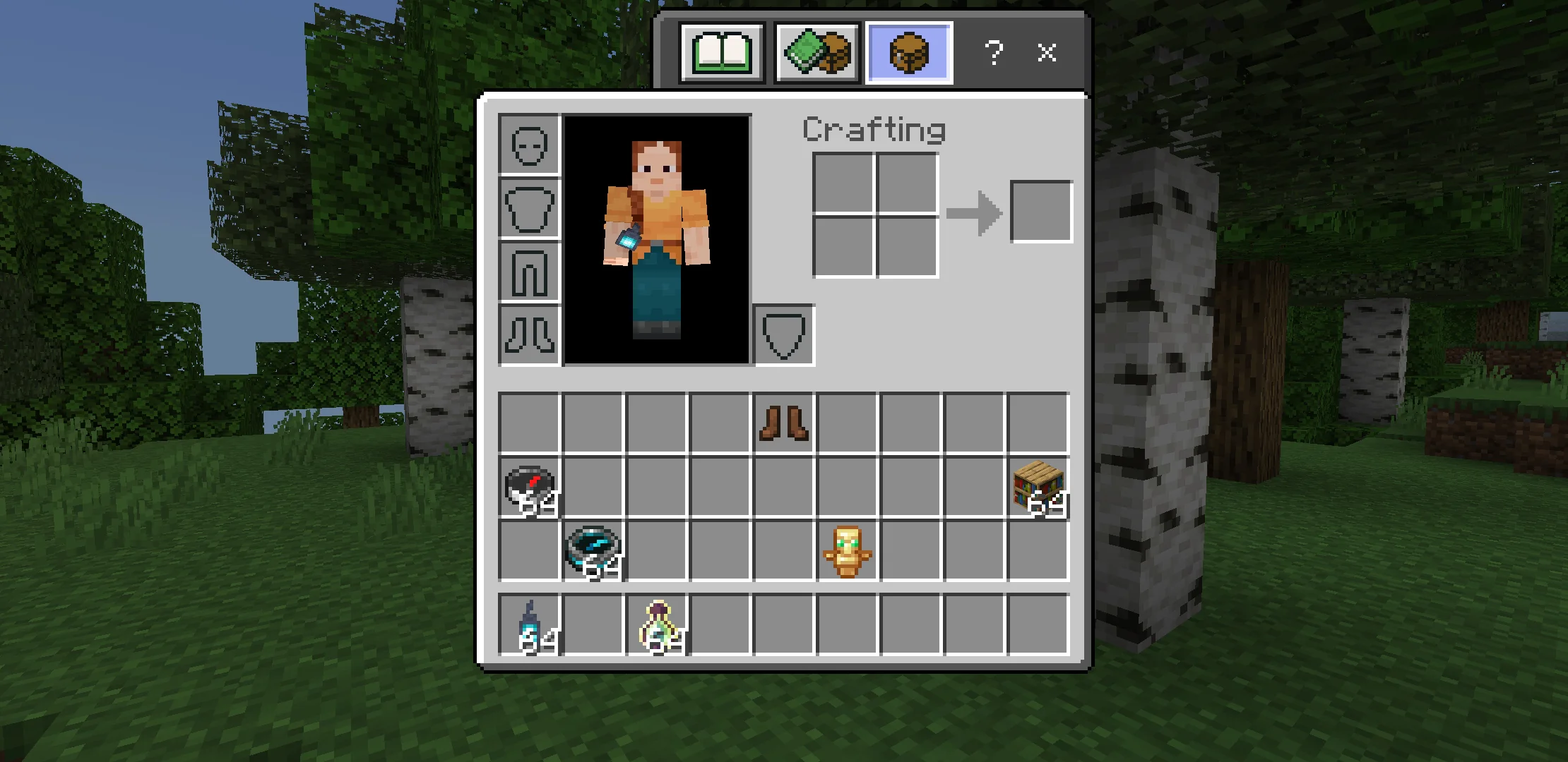 Abilities from Shared Inventory Texture Pack for Minecraft PE