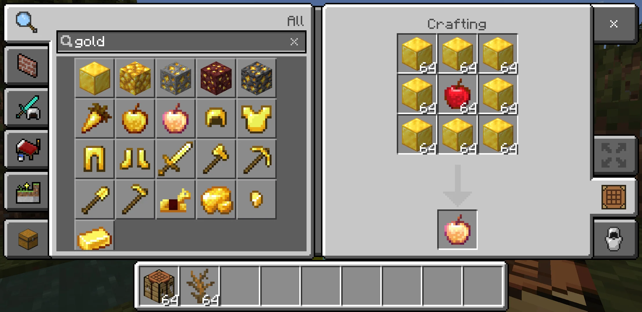 Apple from Recycle Recipes Texture Pack for Minecraft PE