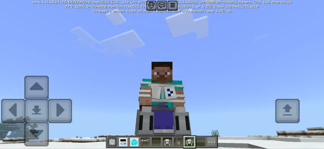 Armor from Attack on Titan Mod for Minecraft PE
