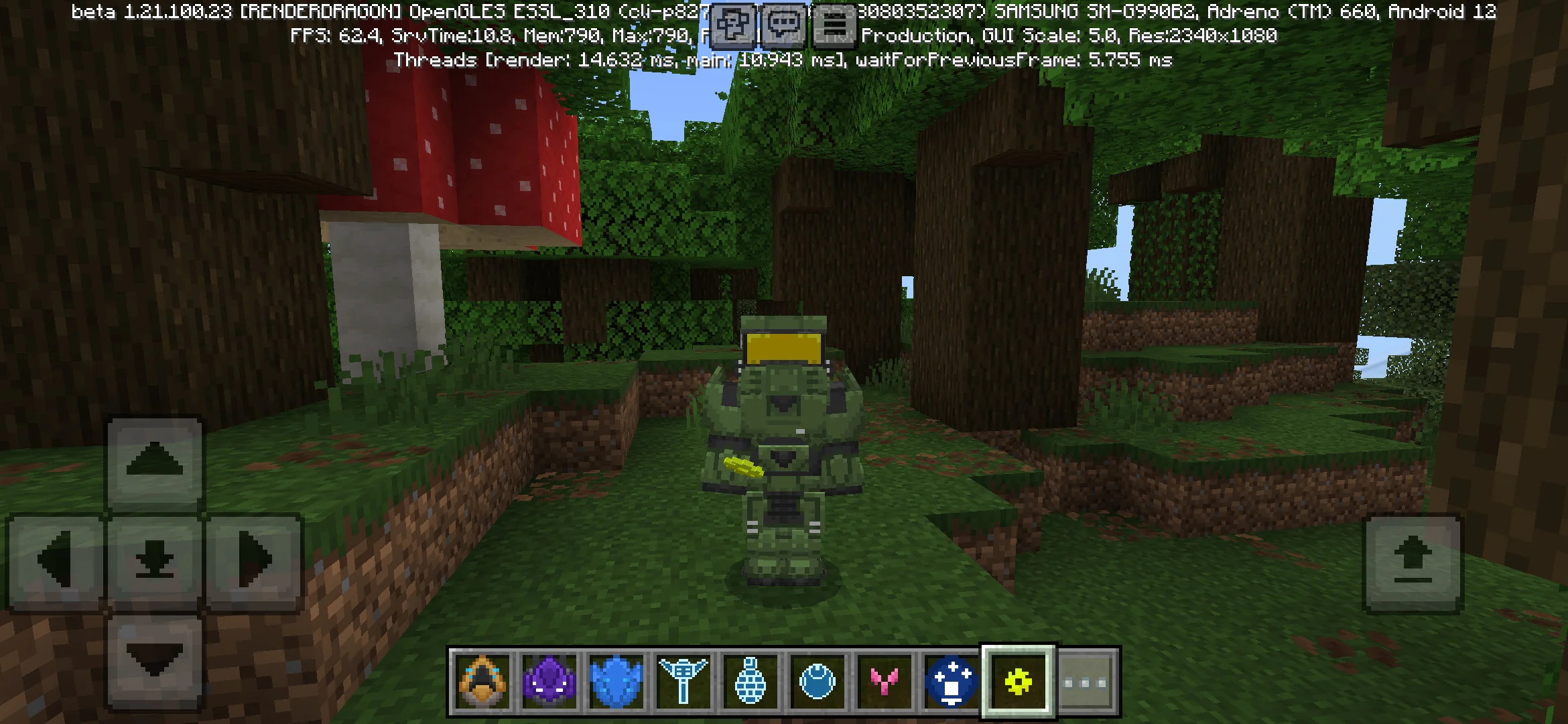 Armor from SERP HaloBe Mod for Minecraft PE