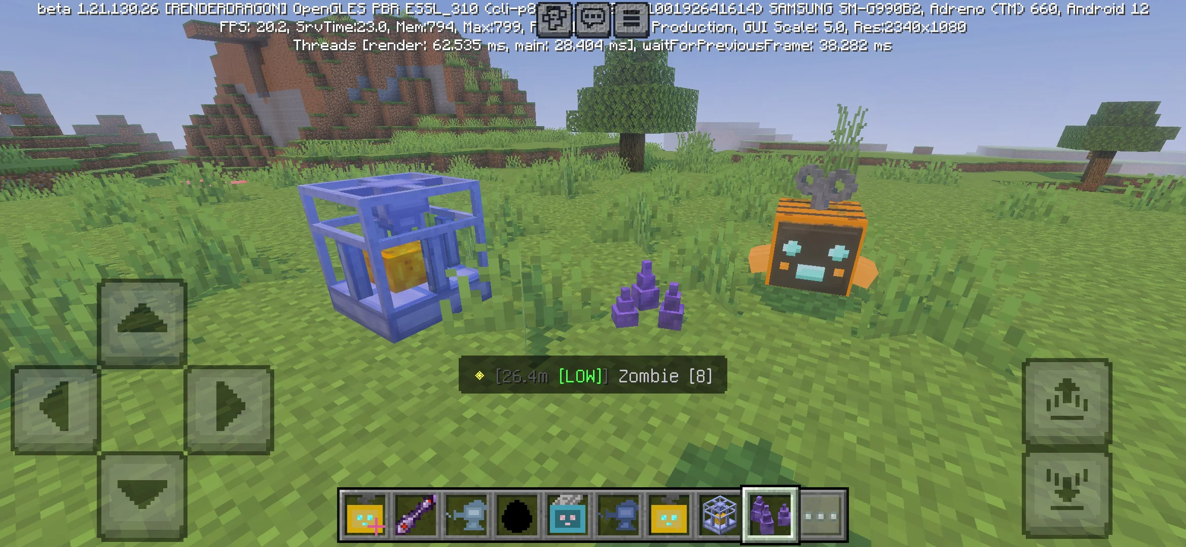 Blocks from Neo Ecological Craft Mod for Minecraft PE