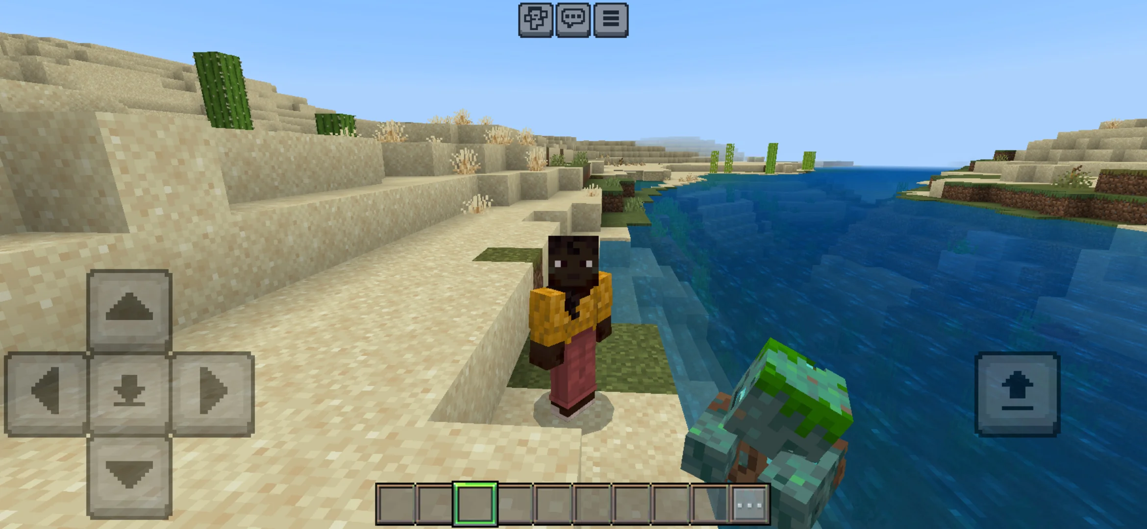 Cinematic from Movie UI Texture Pack for Minecraft PE