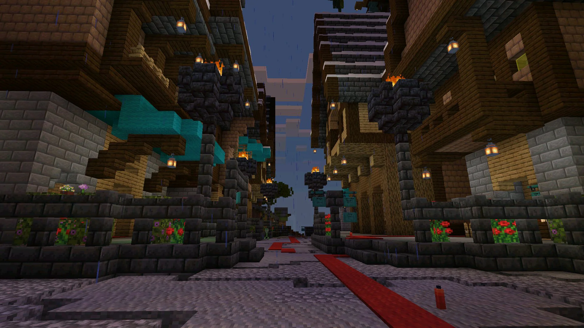 City from Vampire Mod for Minecraft PE