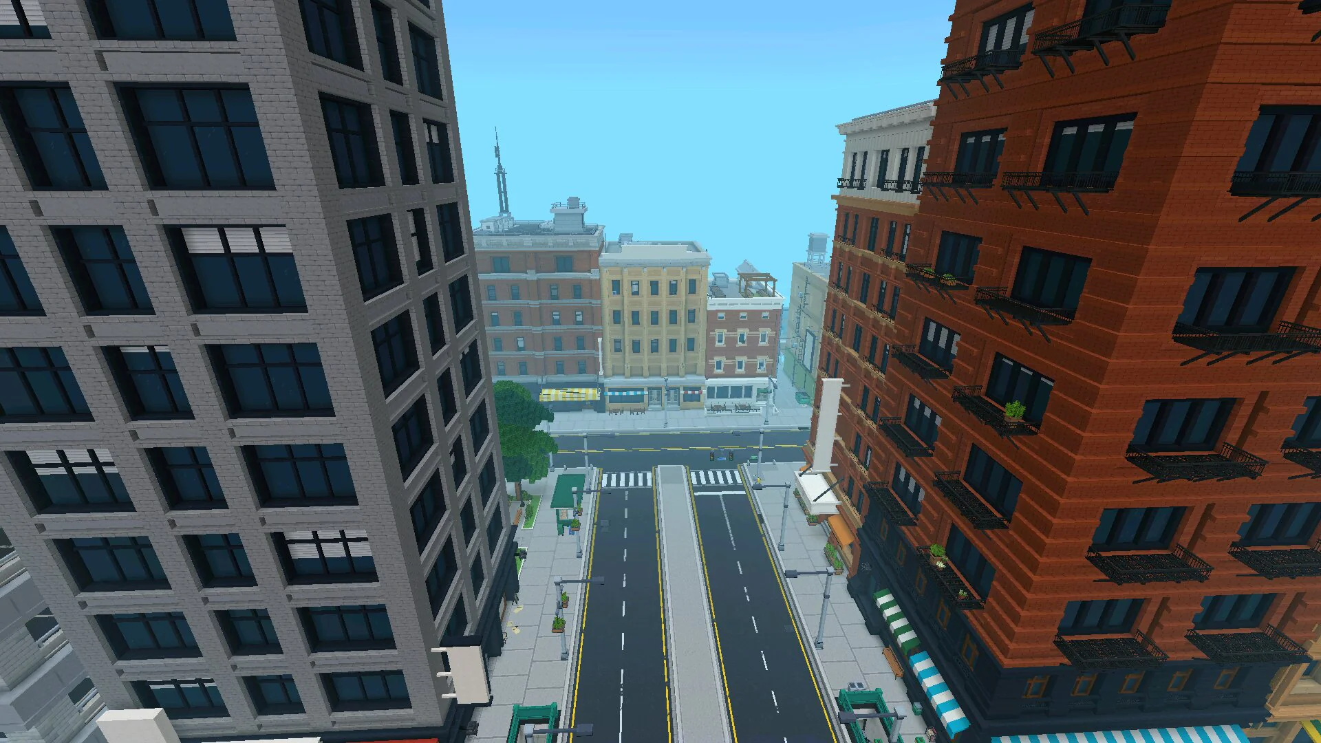 City from The Incredibles Mod for Minecraft PE