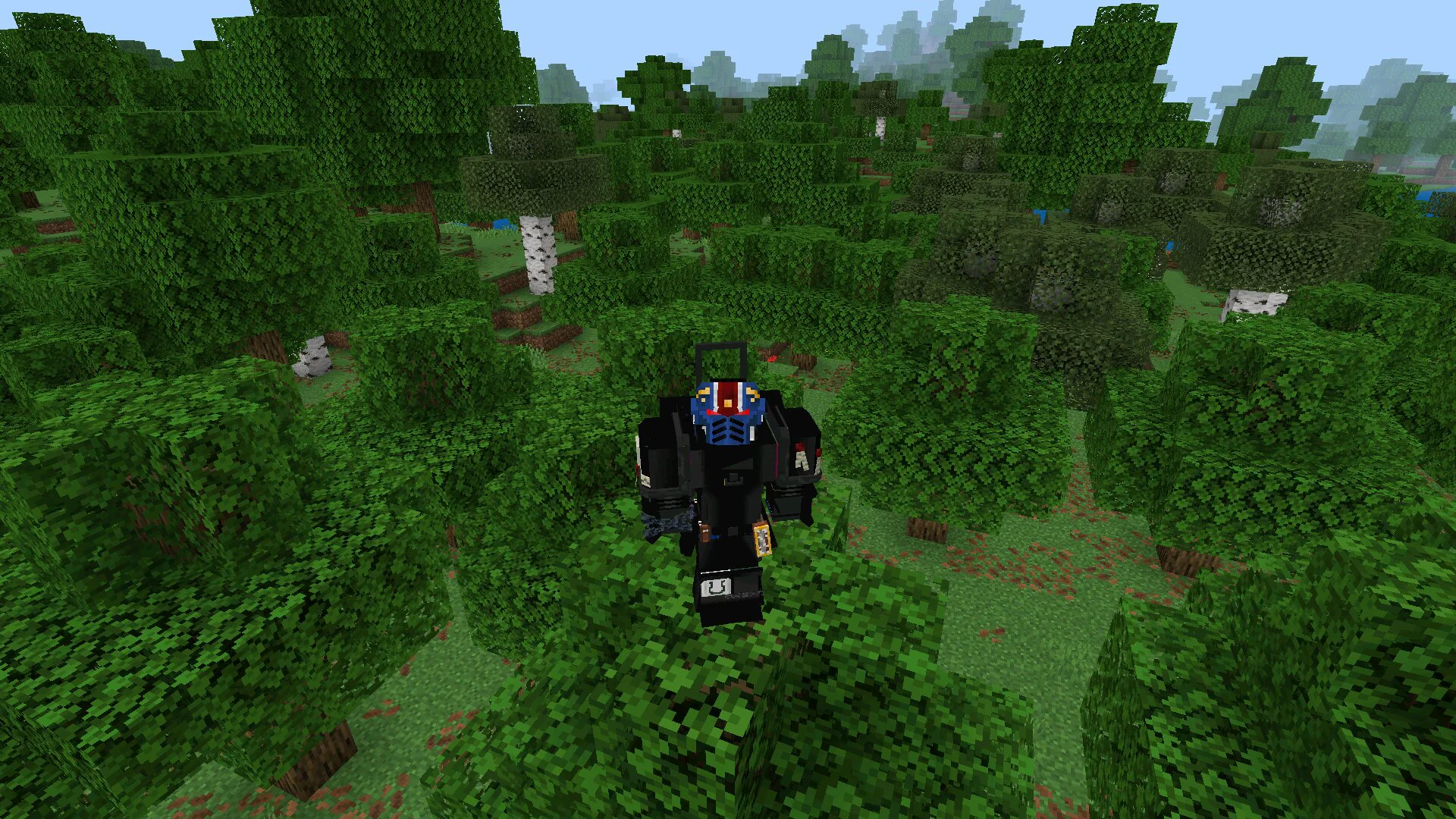 Costume from Warhammer 40k mod for Minecraft PE