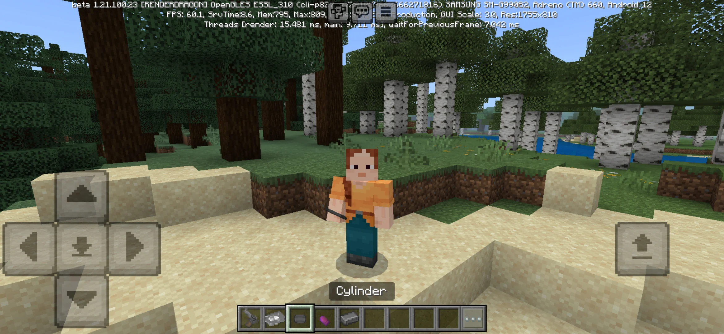 Cylinder from Bullet from Russian Roulette Mod for Minecraft PE