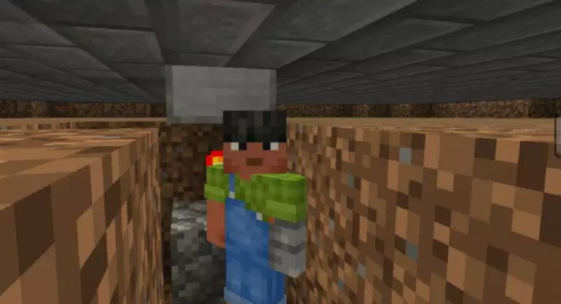 Downstairs from Space Rocket Map for Minecraft PE