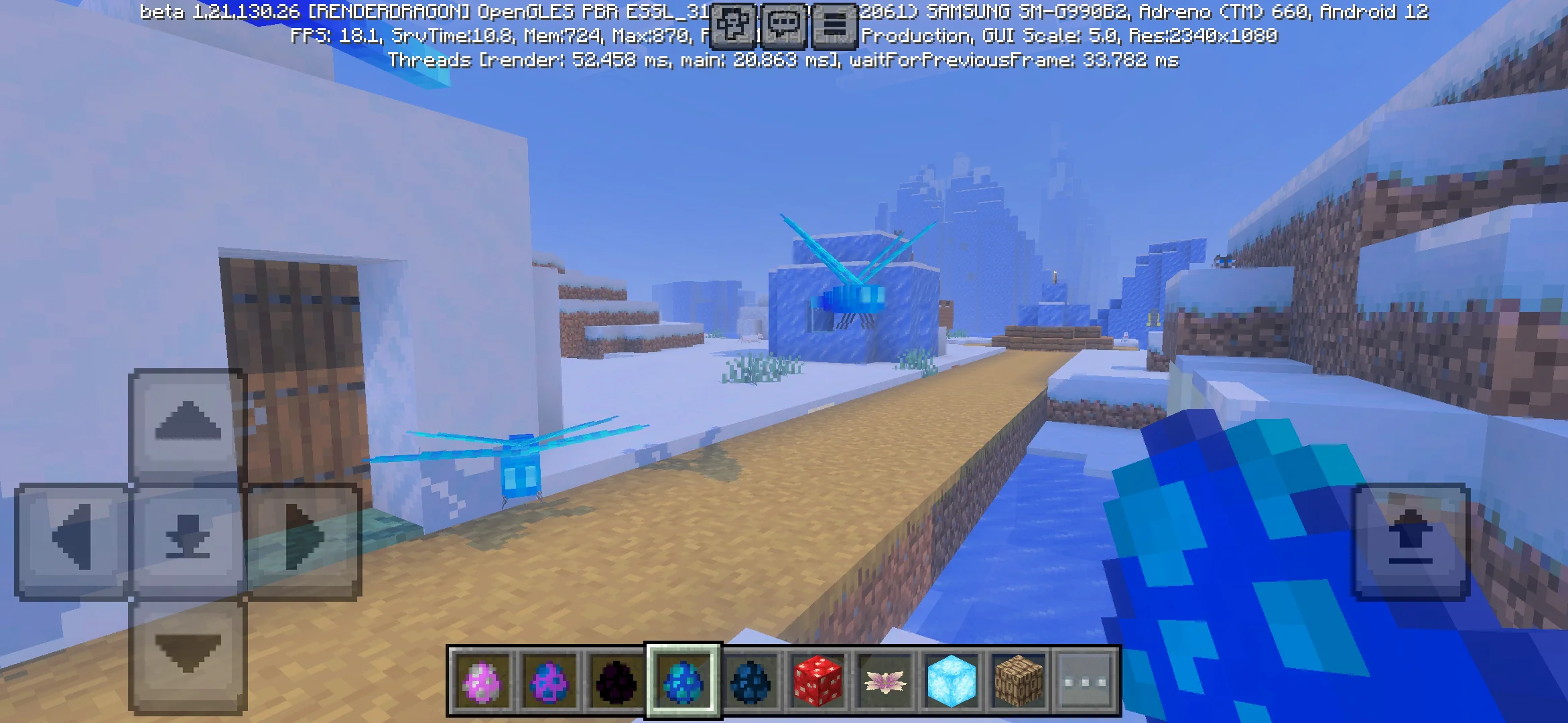 Dragonfly from Better End Mod for Minecraft PE