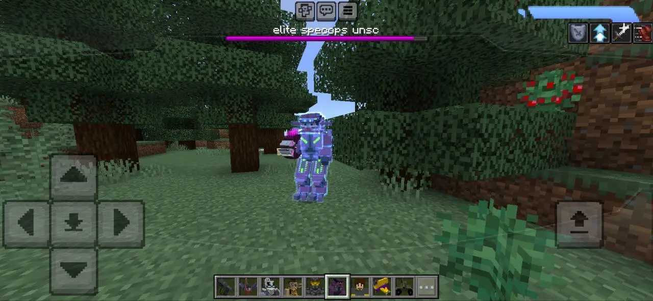 Elite from Halo Mod for Minecraft PE