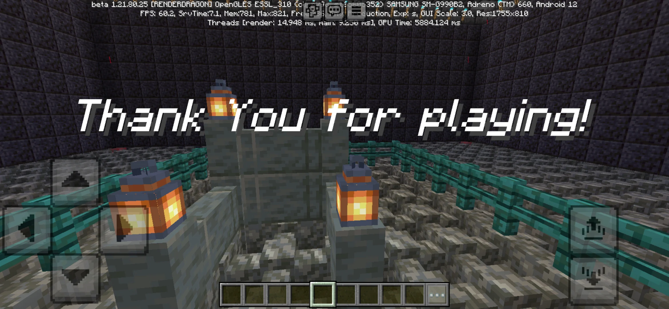 End from Death Mansion Map for Minecraft PE