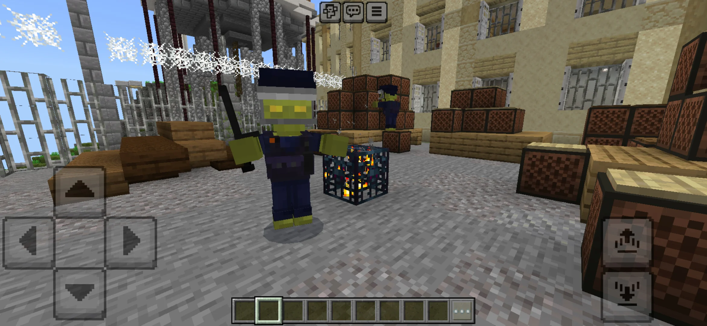 Enemy from Zombie Bunker Map for Minecraft PE