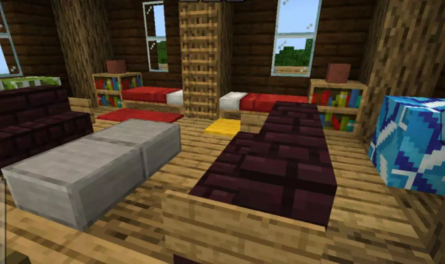 First Floor from Starter House Map for Minecraft PE