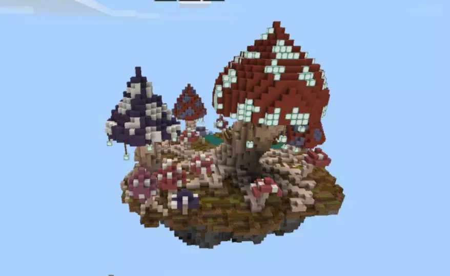Floating from Quick House Construction Mod for Minecraft PE