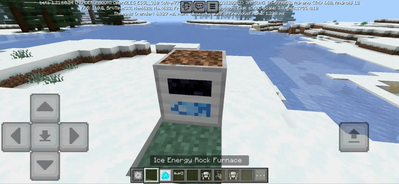 Furnace from Attack on Titan Mod for Minecraft PE