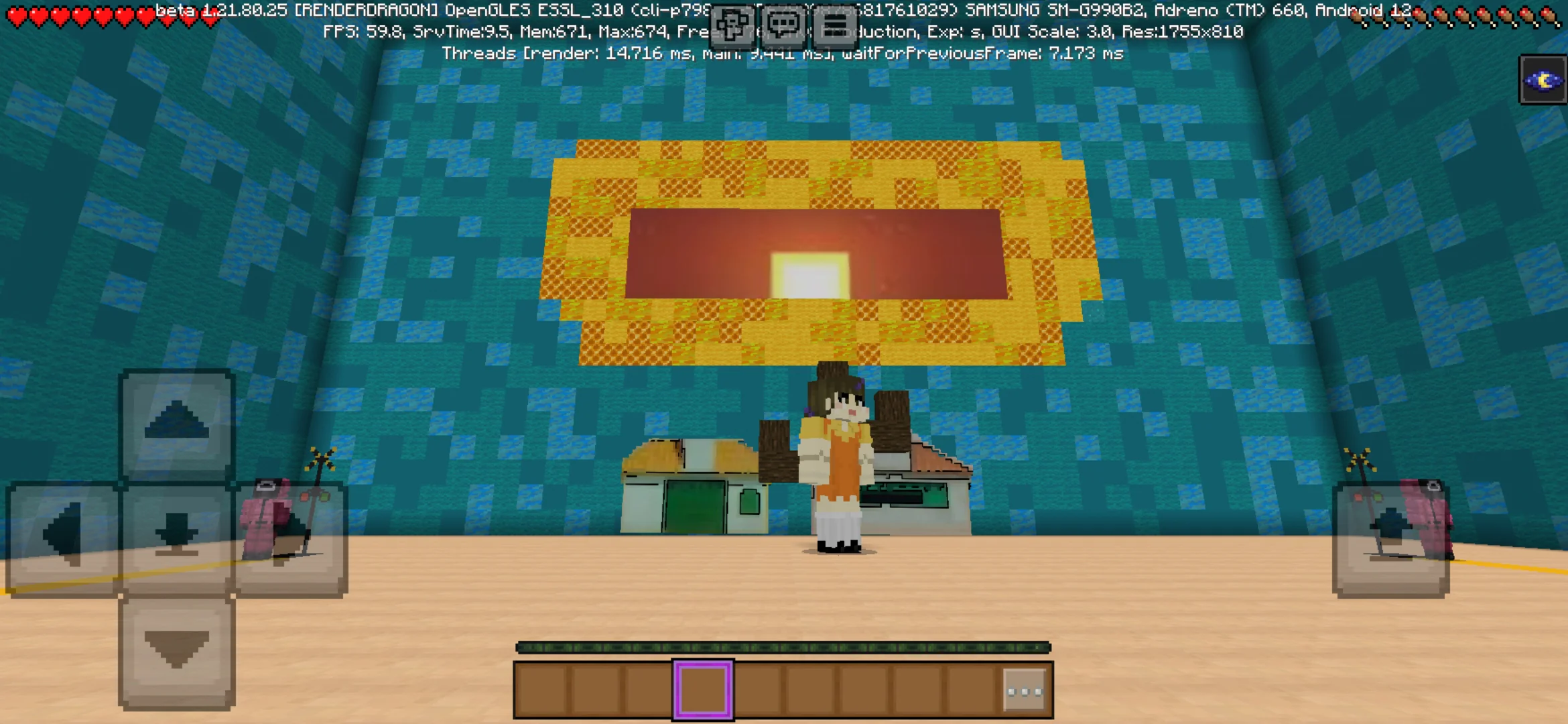 Girl from Squid Game 3 Map for Minecraft PE