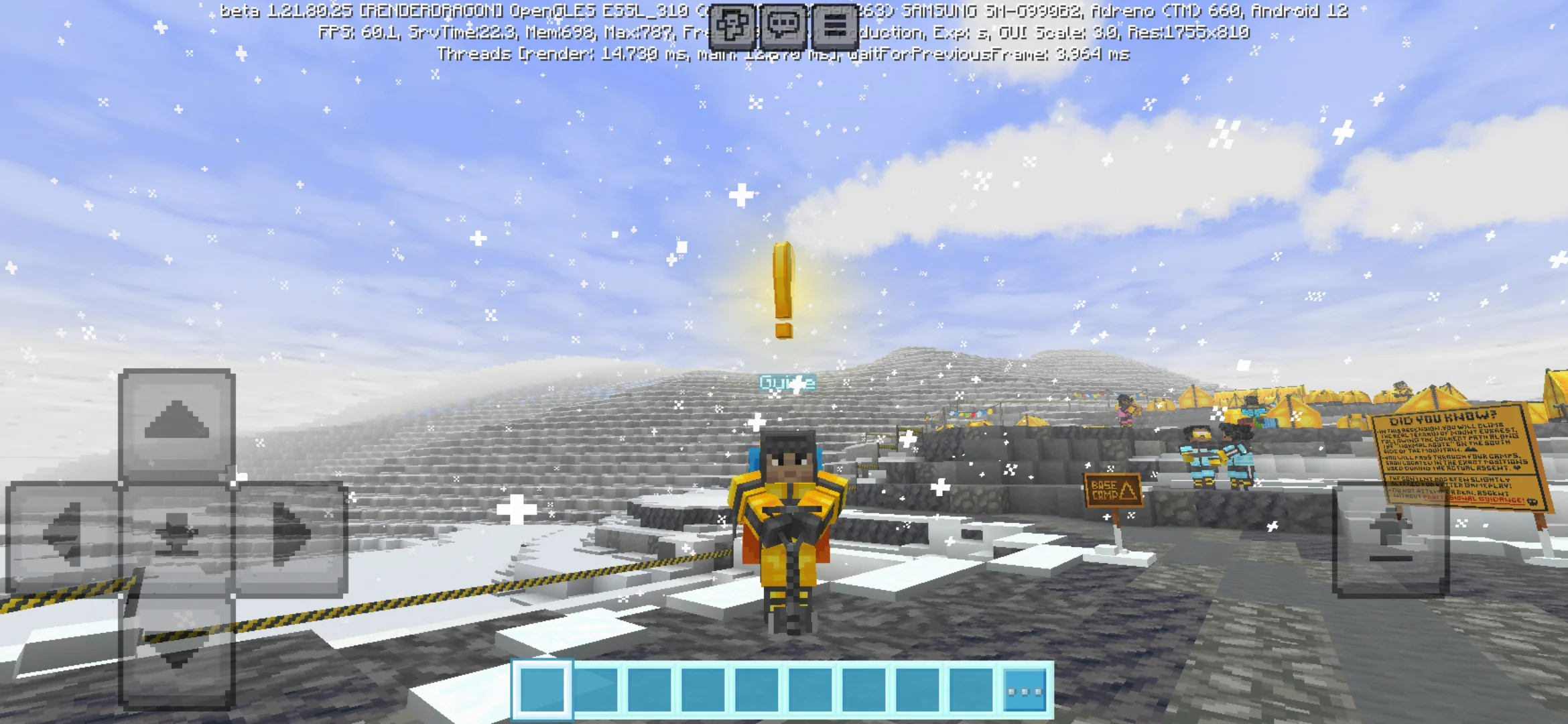 Guide from Everest Map for Minecraft PE