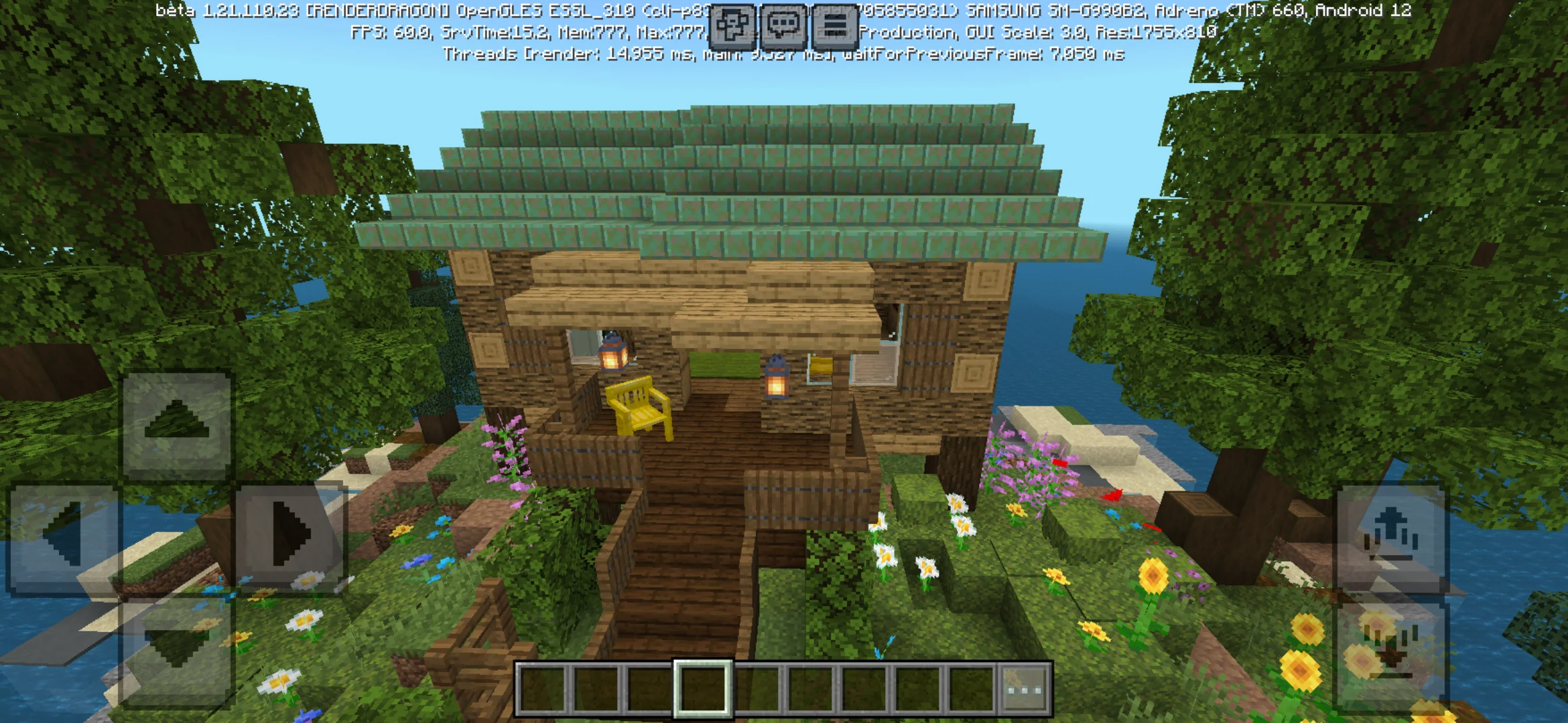 House from Camp Enderwood Map for Minecraft PE