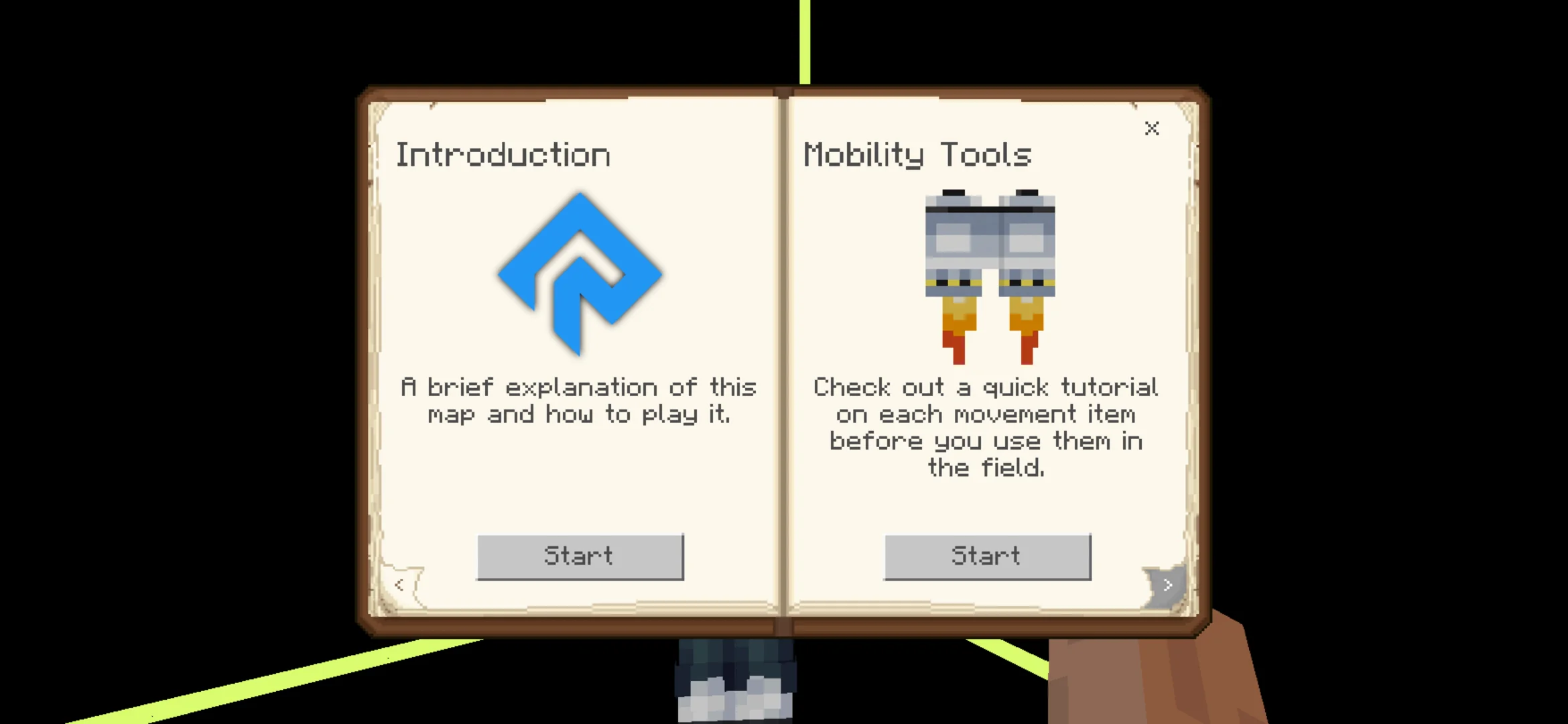 Info from Bank Heist Map for Minecraft PE