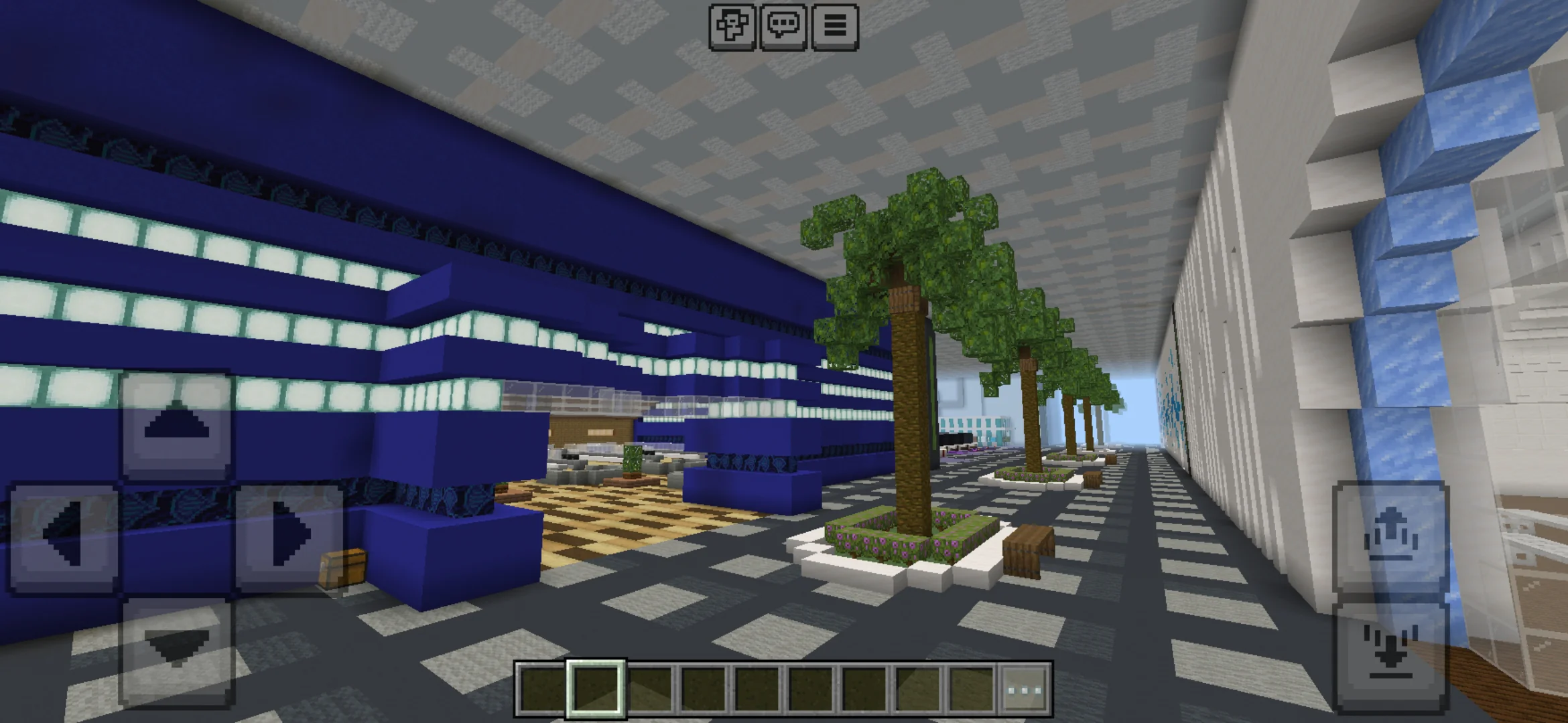 Interior from Cruise Map for Minecraft PE