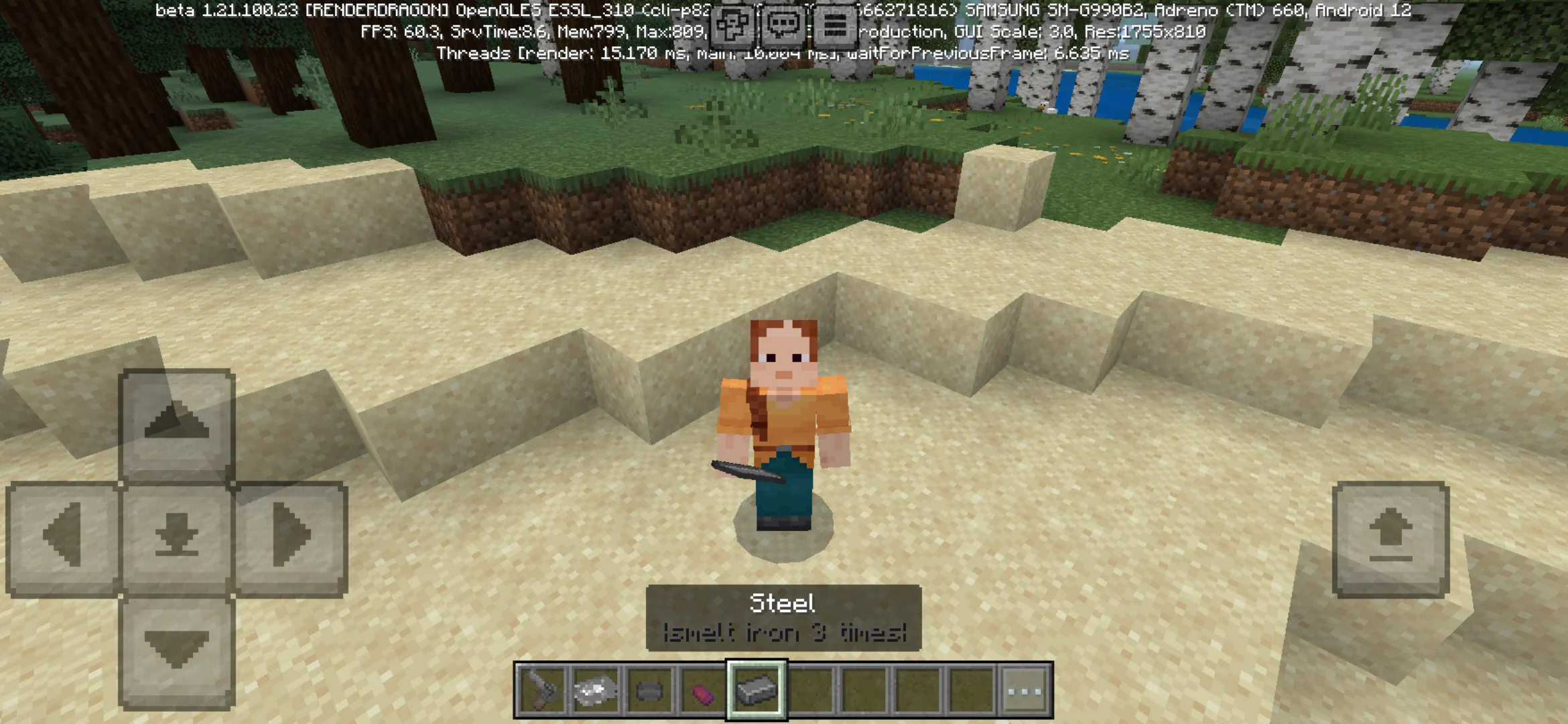 Item from Bullet from Russian Roulette Mod for Minecraft PE