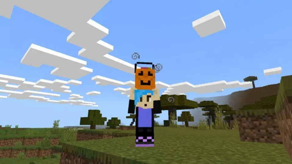 Kid from 4D Skins Mod for Minecraft PE