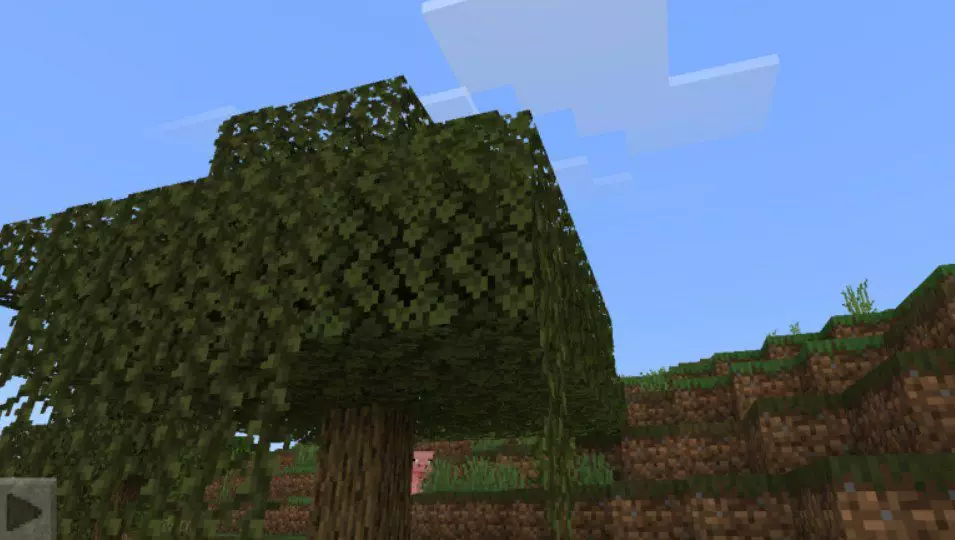 Leaves from Solar Shader for Minecraft PE