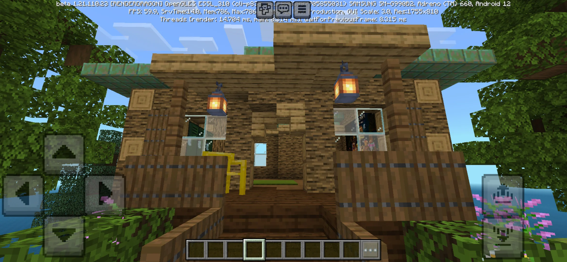 Location from Camp Enderwood Map for Minecraft PE