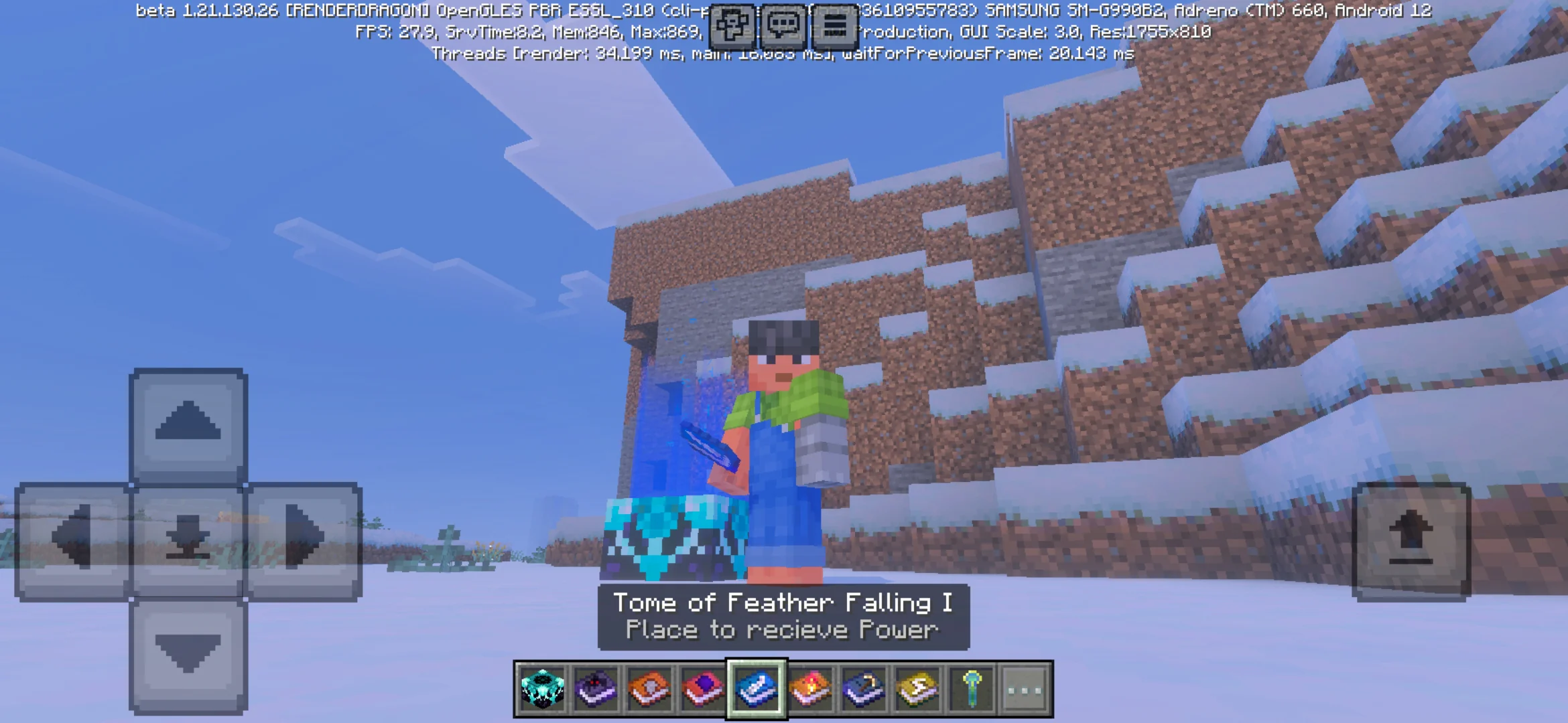 Magic from Bewitched Mod for Minecraft PE