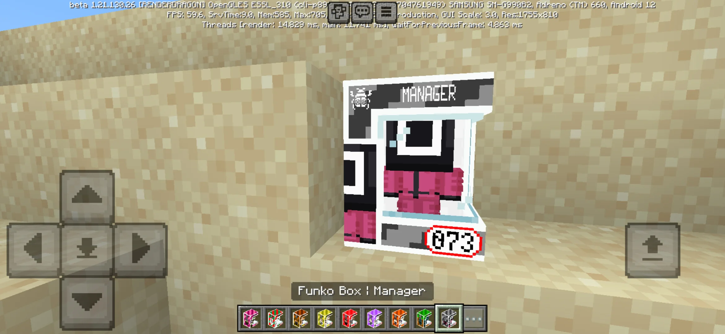 Manager from Funko Box Mod for Minecraft PE