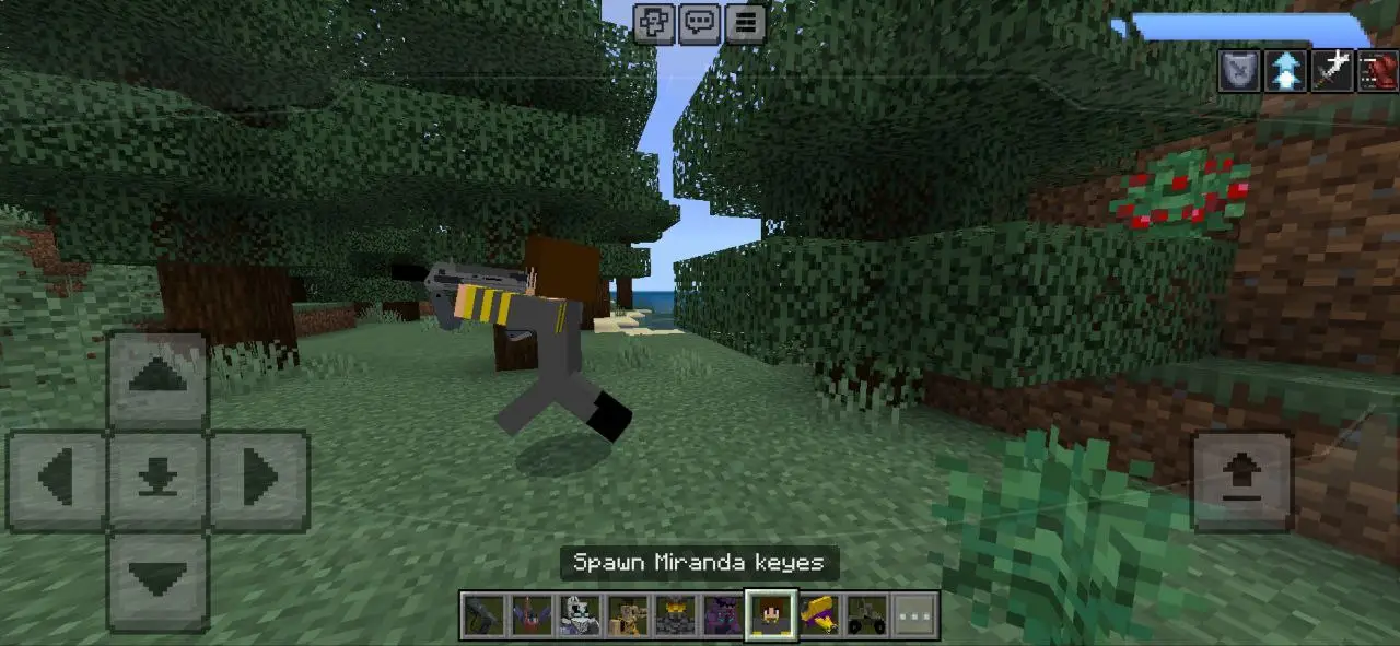 Miranda from Halo Mod for Minecraft PE