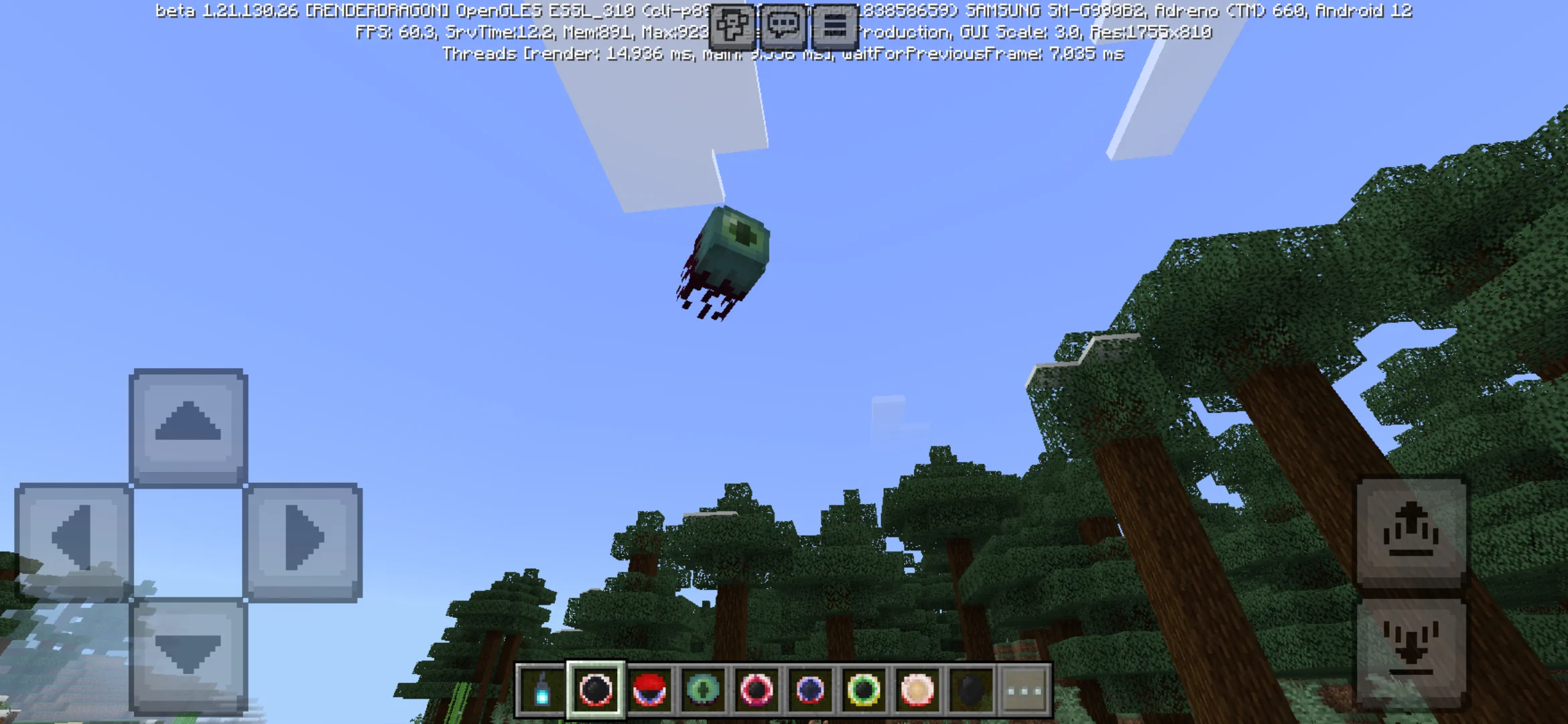 Mob from Demon Eye Mod for Minecraft PE