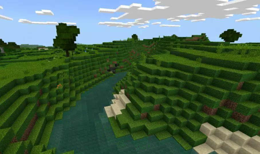 Nature from Console Shader for Minecraft PE