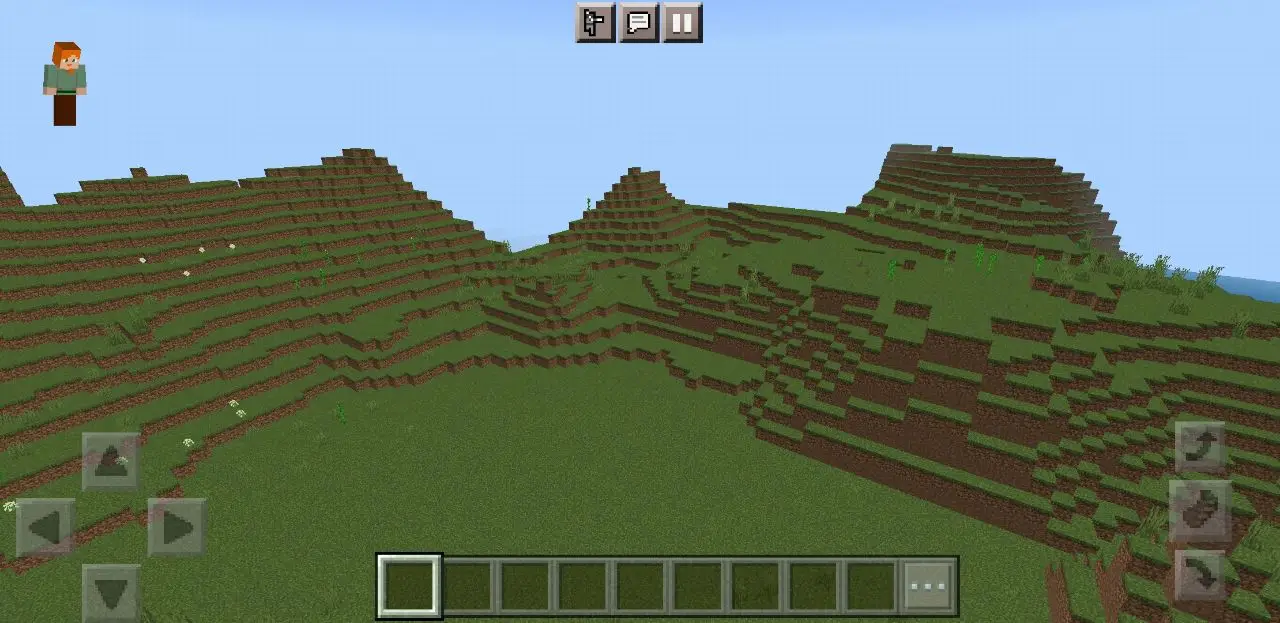 Nature from Vanilla Normal Texture Pack for Minecraft PE