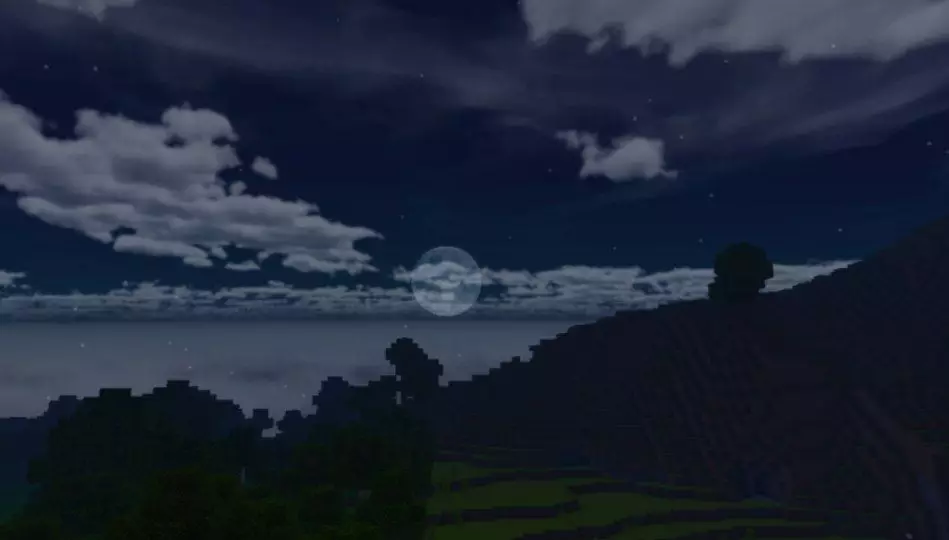 Night from BSFBE Shader for Minecraft PE