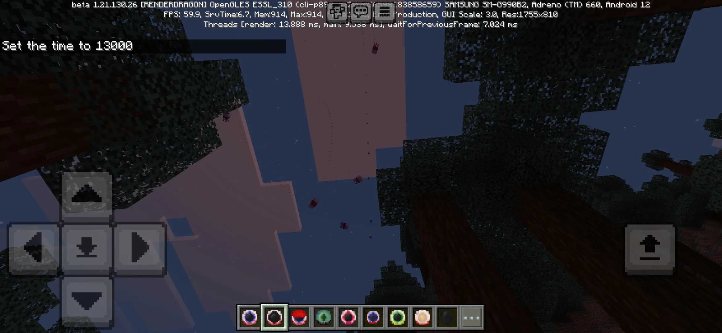 Night from Demon Eye Mod for Minecraft PE