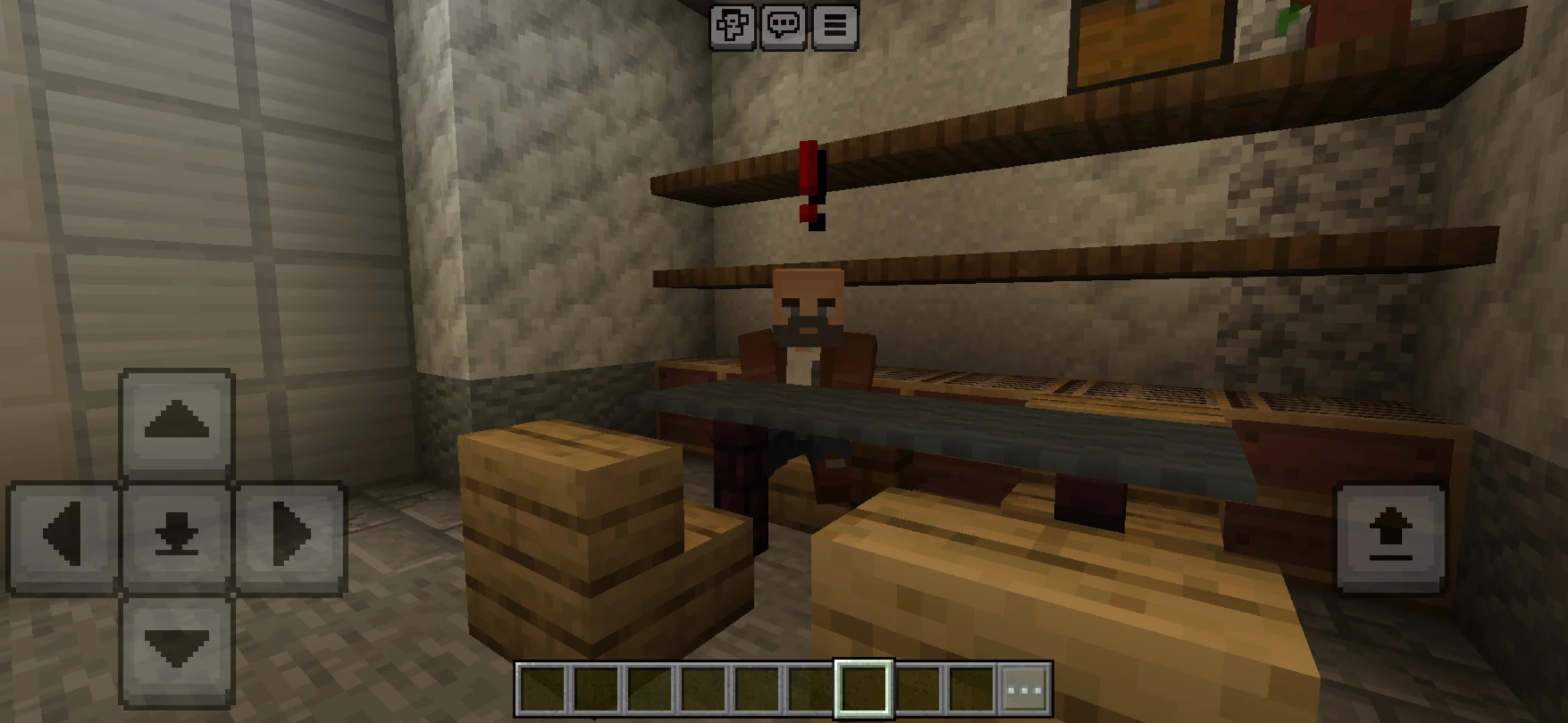 NPC from Zombie Bunker Map for Minecraft PE