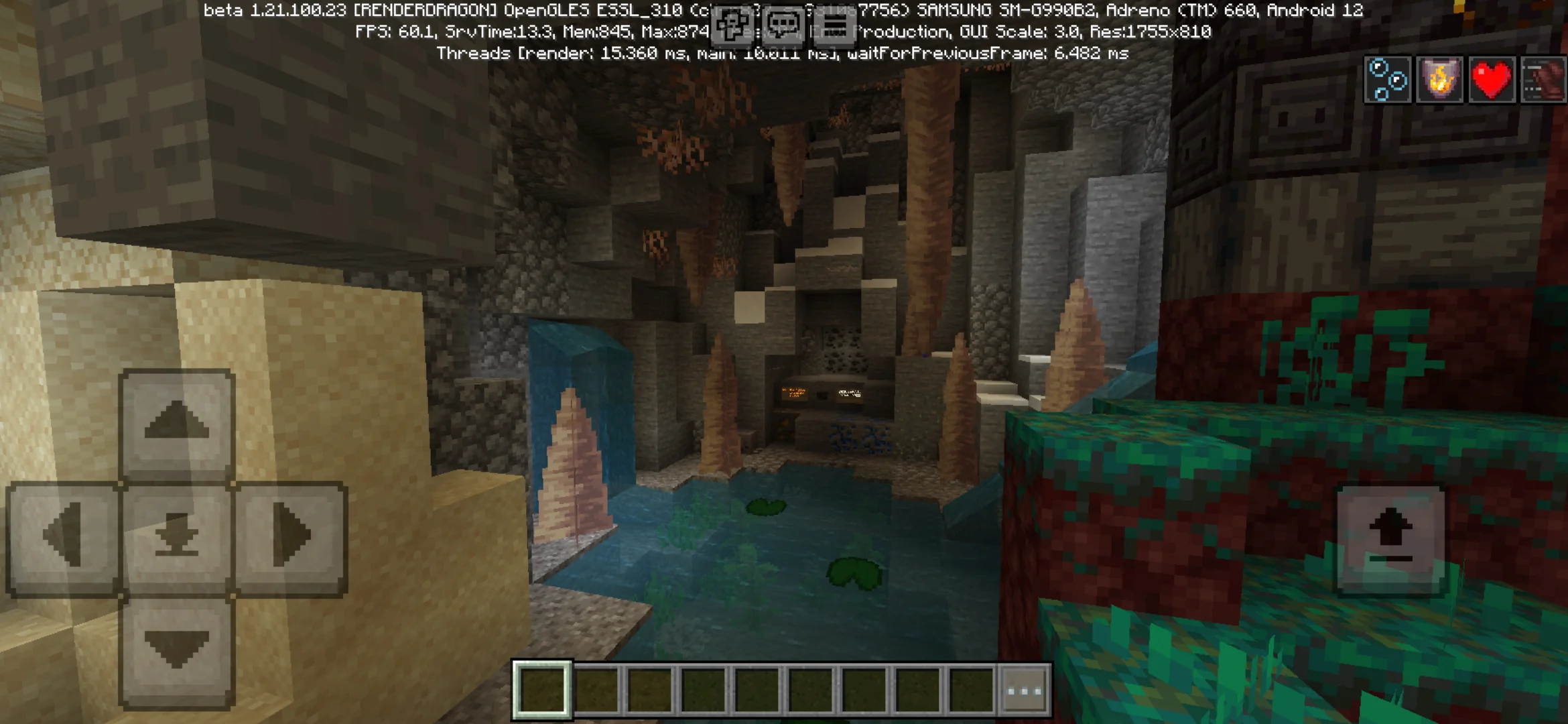 Options from Biomes Hide and Seek Map for Minecraft PE