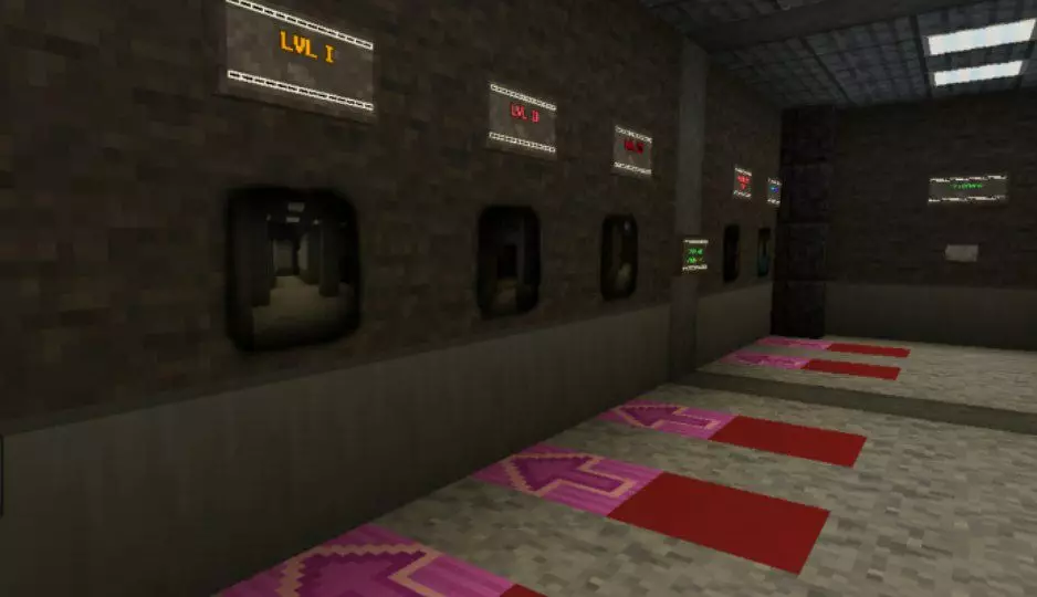 Options from Horror Backrooms Map for Minecraft PE