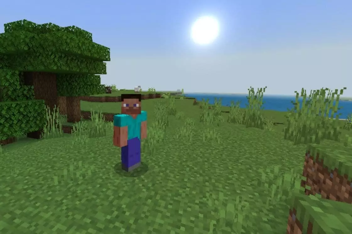 Sun from Seus Shaders for Minecraft PE