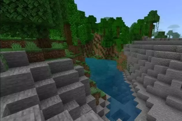 Stones from ESBE 3G Shader for Minecraft PE