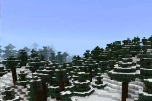 Forest from ESBE 3G Shader for Minecraft PE