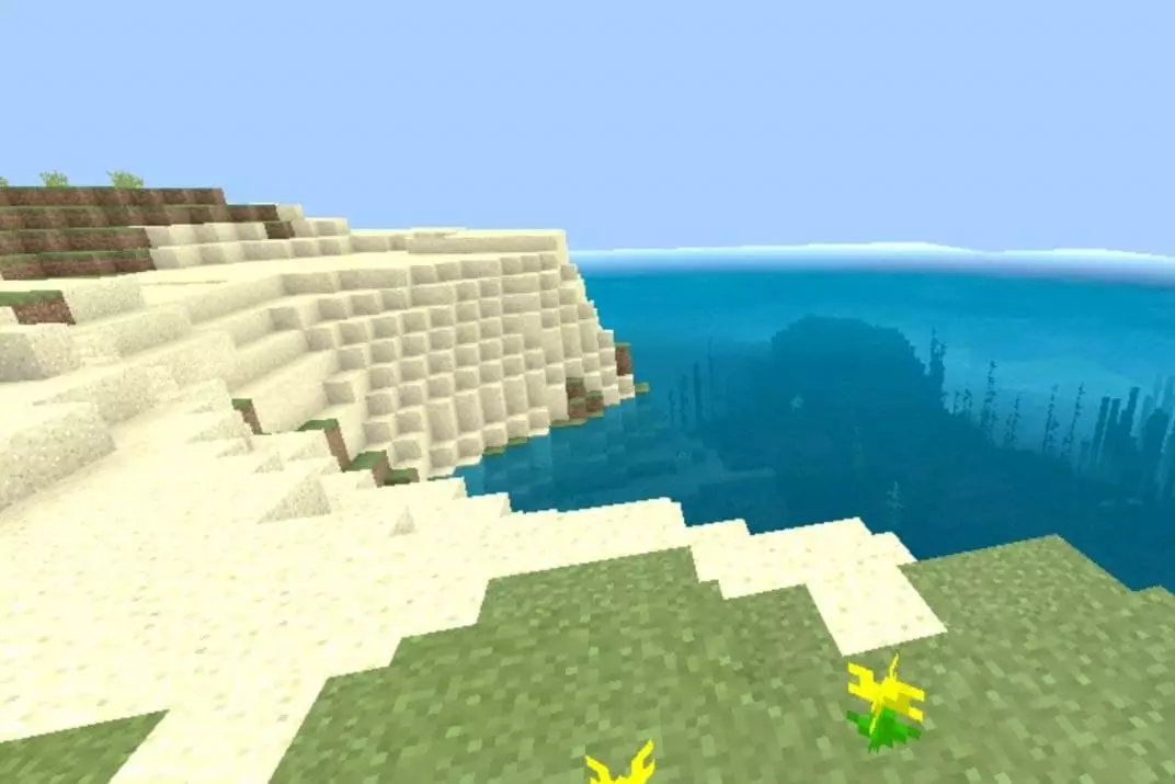 Water from Simple Shader for Minecraft PE