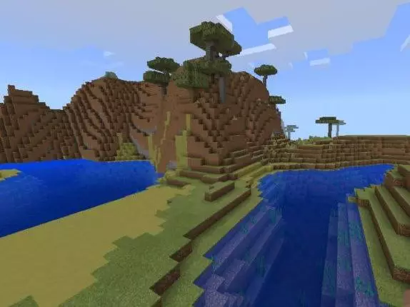 Nature from Shiftery Shaders for Minecraft PE