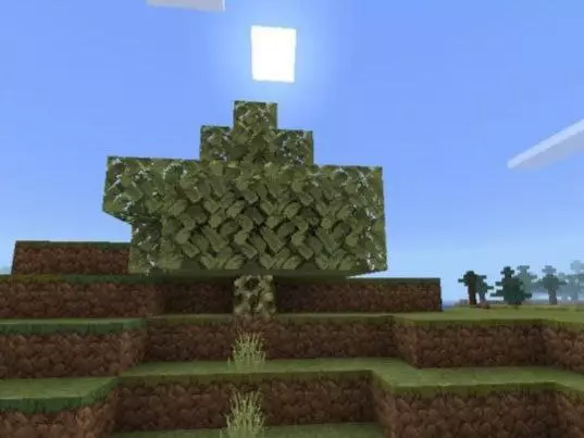 Tree from Shiftery Shaders for Minecraft PE
