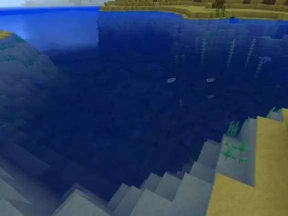 Water from Shiftery Shaders for Minecraft PE