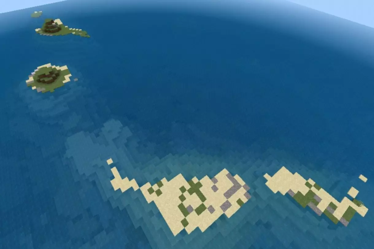 Islands from Earth Map for Minecraft PE