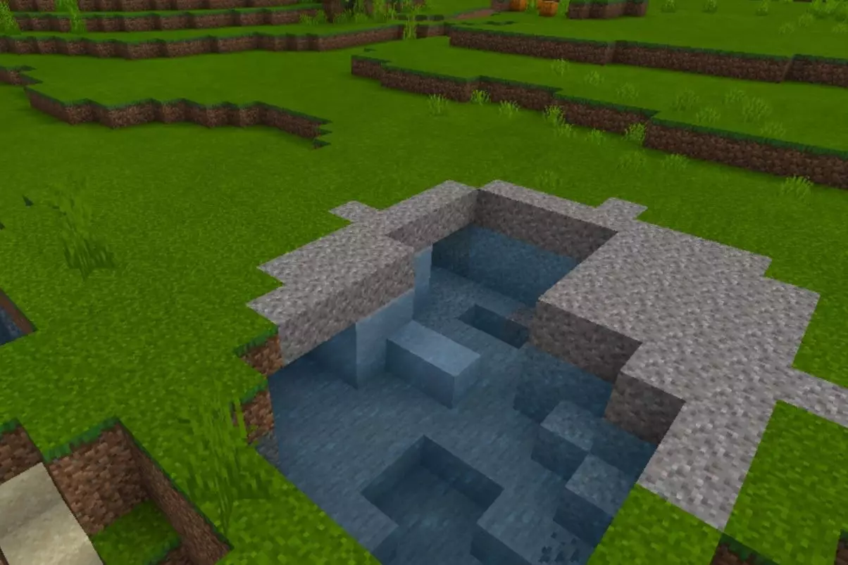 Water from Vibrant Shader for Minecraft PE