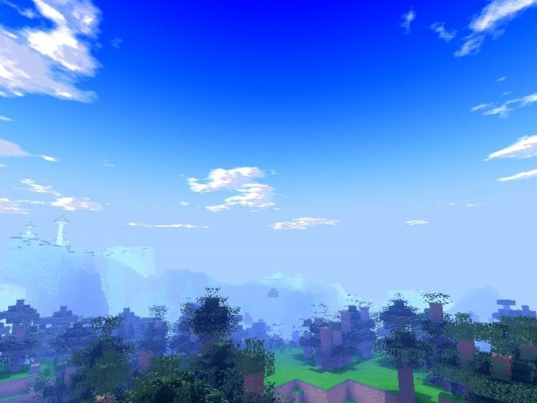 Sky from Low End Shaders for Minecraft PE