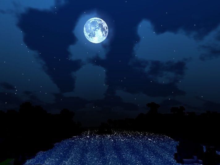 Moon from Parallax Shaders for Minecraft PE